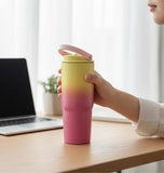Gradient Pastel Colors Stainless Steel Insulated Tumbler - 600ml