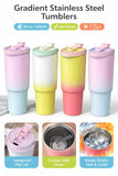 Gradient Pastel Colors Stainless Steel Insulated Tumbler - 600ml