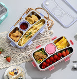 Independent 4 Compartment Box - 650ml + 70ml