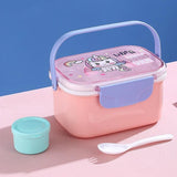 Double Layered PP Meal Box - 1600 ml + 80ml