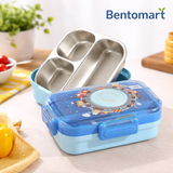 Double Layer Bento Box 3 Compartment - 750ml + 150ml