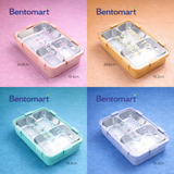 BENTO Stainless Steel Lunch Box 4 Compartment - 900ml