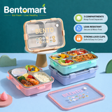 BENTO Stainless Steel Lunch Box 3 Compartment - 900ml