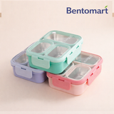 BENTO Leak Proof 3 Grid Lunch Box - 620ml