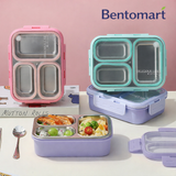 BENTO Leak Proof 3 Grid Lunch Box - 620ml