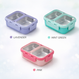 BENTO Leak Proof 2 Grid Lunch Box - 700ml