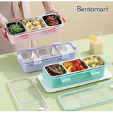 Independent 3 Compartment Box - 585ml