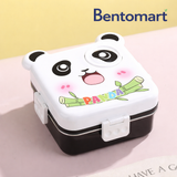 Panda Themed Bento Lunch box 3 Grid - 1120ml + 70ml