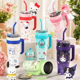 Hello Kitty Cartoonistic Stainless Steel Insulated Tumbler Bottle - 1200ml