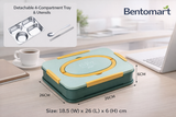 BentoMart Premium Four-Compartment Lunch Box ( 1000ml )