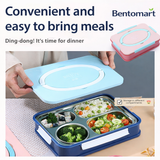 BentoMart Premium Four-Compartment Lunch Box ( 1000ml )