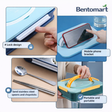 BentoMart Premium Four-Compartment Lunch Box ( 1000ml )