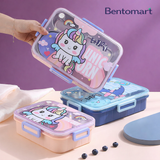 Unicorn and Ben Dino Bento Lunch Box - 3 Compartment ( 750ml )