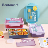 Premium Stainless Steel Lunch Box with Cutlery - 4 Compartment ( 900ml + 80ml )