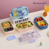 Astronaut / Unicorn / Dino Bento Stainless Steel Lunch Box - 2 Compartment ( 700ml )