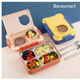 Space Capsule Bento Box with Soup Container - 4 Grid ( 1000ml + 150ml )