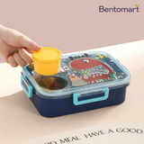 Magic Cartoon Stainless Steel Lunch Box - 3 Compartment ( 750ml )
