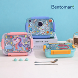 Fantasy Cartoon Stainless Steel 3 Compartment - 710ml