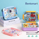 Fantasy Cartoon Stainless Steel 3 Compartment - 710ml
