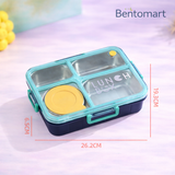 Premium Leak Proof Stainless Steel 4 Compartment - 900ml + 80ml
