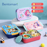 3D Printed Bento Lunch Box 3 Compartment - 750ml +150ml