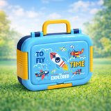 Adorable Design Kids Lunch Box 3 Grid - 650ml + 80ml