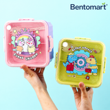 UV Printed Independent Sealed PP Lunch Box 3 Grid - 1200ml