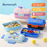 HOUSE Partition Kids PP Lunch Box 3 Compartment - ( 1100ml + 150ml )