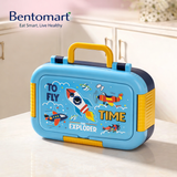 PU Insulated Kids Stainless Steel Lunch Box 3 Grid - 750ml
