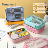 BENTO Leak Proof 4 Grid Lunch Box - 800ml + 150ml ( Bowl )