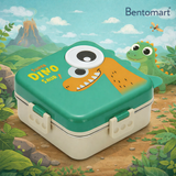 Super Dino Cartoon Stainless Steel Lunch Box - 3 Grid ( 1120ml + 70ml )