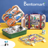 Back to School Bento Lunch Box 3 Grid - 750ml
