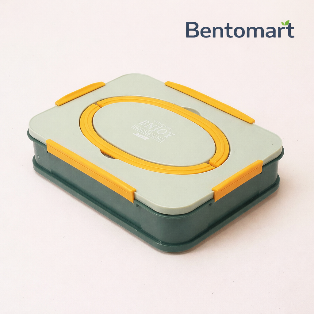BentoMart Premium Four-Compartment Lunch Box ( 1000ml )