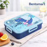 Unicorn and Ben Dino Bento Lunch Box - 3 Compartment ( 750ml )
