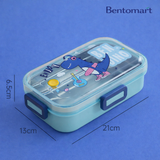 Astronaut / Unicorn / Dino Bento Stainless Steel Lunch Box - 2 Compartment ( 700ml )