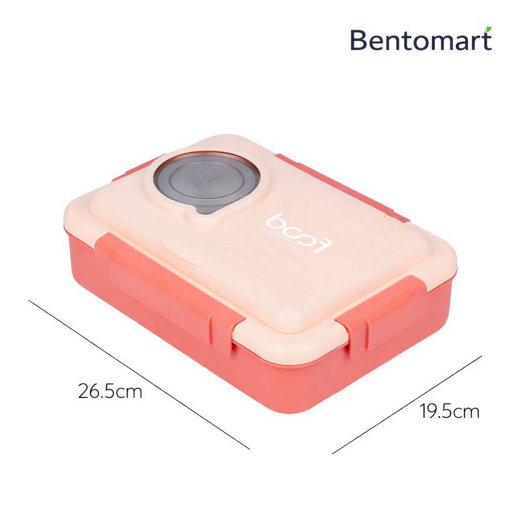 Space Capsule Bento Box with Soup Container - 4 Grid ( 1000ml + 150ml )