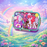 Cartoon Theme Stainless Steel 3 Compartment - 750ml