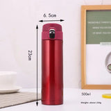 Premium Flip-Top Vacuum Bottle - 550ml
