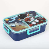 Adorable PP Lunch Box - 3 Compartment ( 1200ml + 80ml )