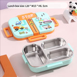 Pastel Surface Bento Lunch Box 3 Compartment - 600ml