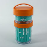Portable Fruit Salad Jar - 500 + 200ml
