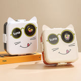 Super Kitten Cartoon PP Lunch Box - 3 Grid ( 1590ml + 70ml )