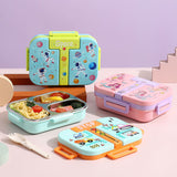 Pastel Surface Bento Lunch Box 3 Compartment - 600ml