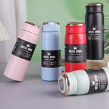 Ring Handle Insulated Stainless Steel Bottle - 600ml