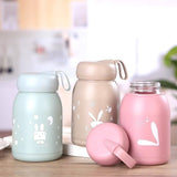 Cute Bunny Kids Glass Bottle – 320ml