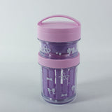 Portable Fruit Salad Jar - 500 + 200ml