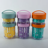Portable Fruit Salad Jar - 500 + 200ml