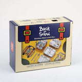 Back to School Bento Lunch Box 3 Grid - 750ml