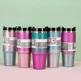 Premium Glitter Vacuum Insulated Tumbler - 900ml