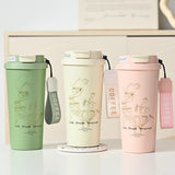 Floral Design Coffee Mug 316 Stainless Steel Thermal - 550ml